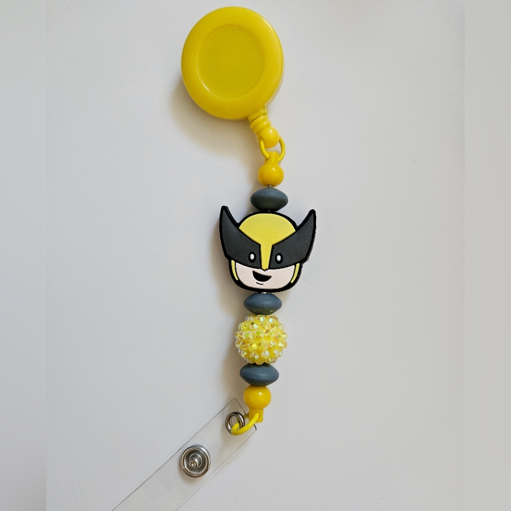 Yellow and Gray Character Badge Reel